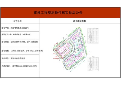 珠海市自然资源局网站